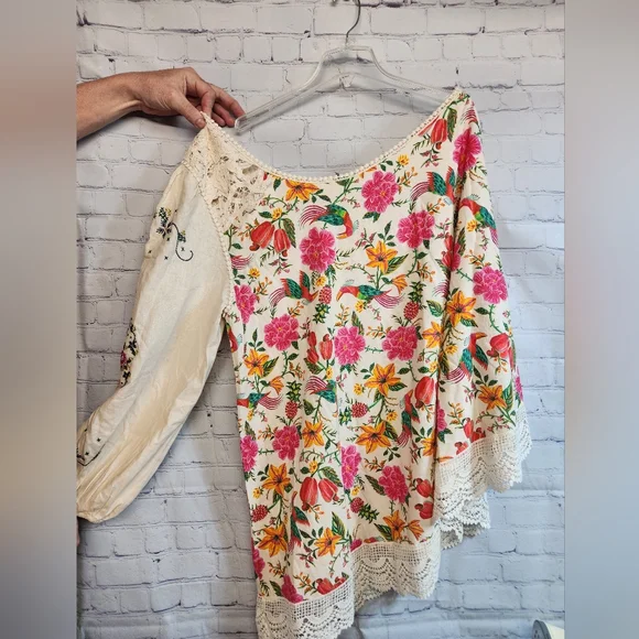 Farm Rio x Anthropologie Toucan Garden Dress - Picture 6 of 13